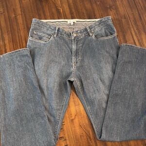 Peter Millar Men's Blue Denim Jeans, Size 34 Straight Leg EUC